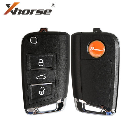 [UK/RU Ship] XEMQB1EN Xhorse Super Remote Key MQB Style 3 Buttons Built-in Super Chip 1 Piece ► Photo 1/5