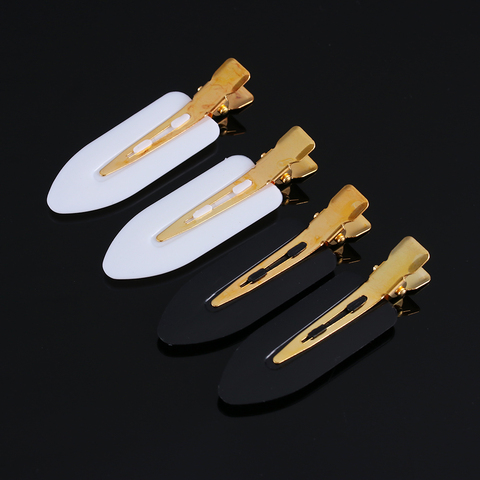 4 Pcs Seamless No Crease Barrettes Makeup Clip No Bend Hair Clip Professional Salon Styling Fixed hairpin Woman Man Hairdressing ► Photo 1/6