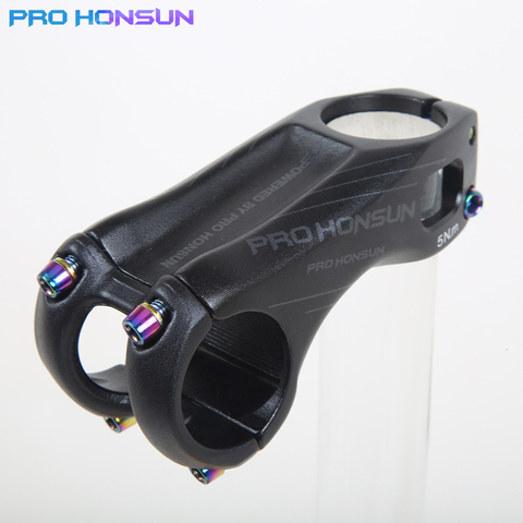 PRO HONSUN CNC Aluminum Alloy Road/Mountain Bicycle Stem 70MM/90MM 31.8*28.6MM XC MTB AM Bice Handlebar  Parts ► Photo 1/6