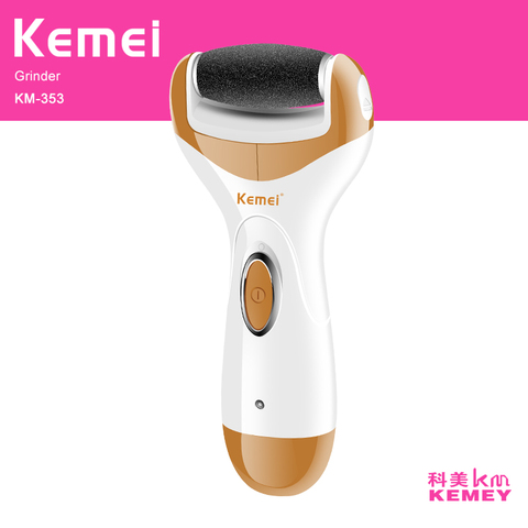 Kemei Durable Electric Sawing Foot File Foot Care Tool Pedicure Machine Grinding Peel Skin Roller Callus Remover File Foot Heel ► Photo 1/3