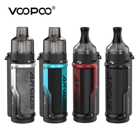 Original VOOPOO Argus Pod Mod 40W Kit 1500mAh Battery 4.5ml & 2ml Magnetic PnP Pods GENE.AI Chip E-Cigarette 0.54