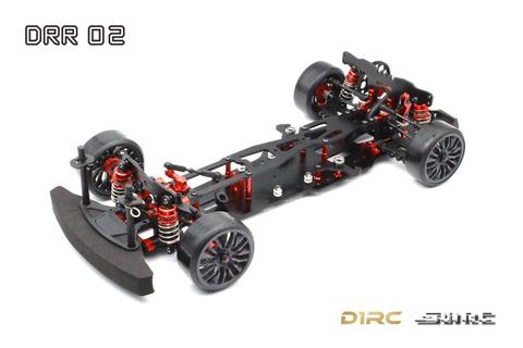 SN-RC DRR-02 DRR02 1/10 2WD LARGE ANGLE STEERING POSTPOSITION POST DRIVE DRIFT VEHICLE ► Photo 1/6