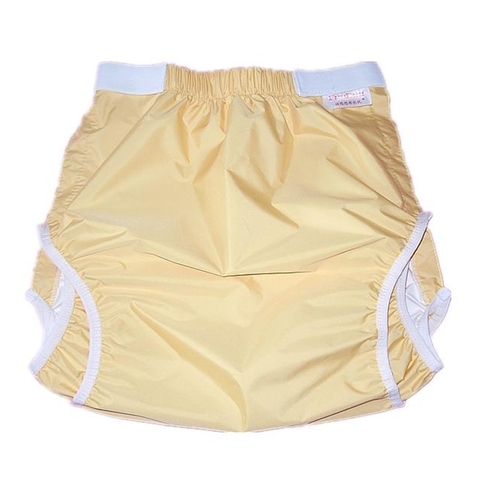 Free Shipping FUUBUU2228-YELLOW  Waterproof pants/Adult Diaper/incontinence pants /Pocket diapers ► Photo 1/2