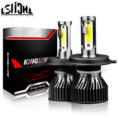 LSlight 9008 H13 LED Headlight Bulbs HI/LO H4 9004 9007 6000K Car Headlamps H1 H3 H7 H11 9005 9006 9012 Auto Fog Light MINI Lamp ► Photo 1/6