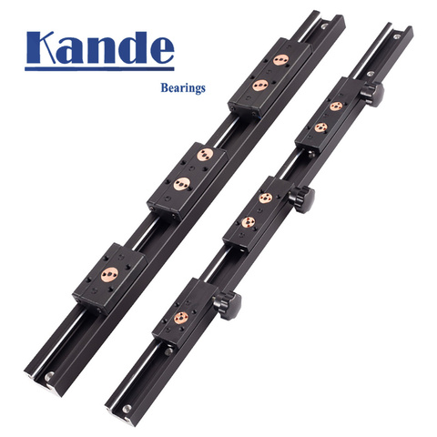 Blackening Built-in dual-axis linear guide 28mm SGR10 Roller slide 1 set: 1 SGB10 block and 1 SGR10 guide  jig Woodworking ► Photo 1/6