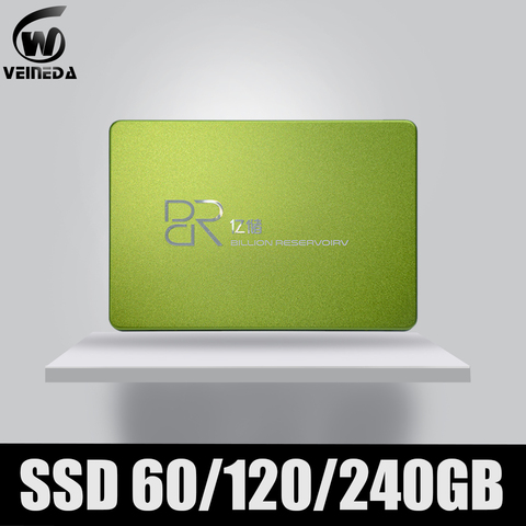 BR ssd hdd disk 2.5' ssd 60gb 120 gb TLC SATA3 Solid State disk Internal hard drive for laptop computer & tablet pc ► Photo 1/6