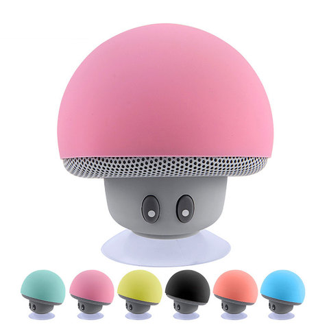 Mini Bluetooth Speaker Waterproof Mushroom Wireless Music HiFi Stereo Subwoofer Hands Free For Phone Android IOS ► Photo 1/6