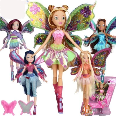 Believix Fairy&Lovix Fairy Rainbow Colorful Girl Doll Action Figures Fairy Bloom Dolls with Classic Toys for Girl Gift ► Photo 1/1