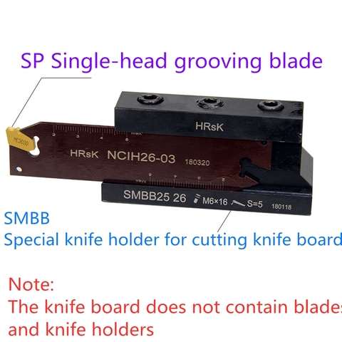 1PCS SMBB2026/SMBB2526/SMBB2032/SMBB2532/SMBB3232 Grooving Cut-Off Cutter Holder NCIH26-2 NCIH32-3 NCIH32-4Cut Off Blade ► Photo 1/6