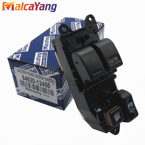 84820-12450 Electric Power Window Master Switch For Toyota Corolla AE111 CDE110 CE110 EE111 WZE110 8482012450 ► Photo 1/6