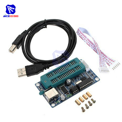 diymore PIC K150 ICSP Programmer USB Automatic Programming Development Board Microcontroller with USB ICSP Cable ► Photo 1/2