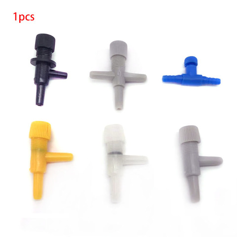 1pcs 4mm Aquarium Air Control Valve 2/3 ways Aquarium Fish Tank Air Pump Connector Control Valve Air Pipe Tube For Aquarium ► Photo 1/6