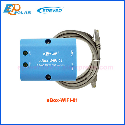 eBox-WIFI-01,RS485 to WIFI converter for epsolar epever solar controller LS-B VS-BN Tracer-BN Tracer-A series wifi eLOG01 ► Photo 1/6