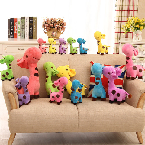 Plush Giraffe Stuffed Animal Cartoon Doll Soft Plush Toy Outdoor Game Funny For Kid Baby Birthday Gift Toy Peluche Fornite ► Photo 1/6