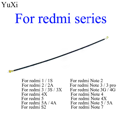 New Wifi Signal Wi-Fi Antenna Ribbon Wire Connector Flex Cable For XiaoMi Redmi Note 7 6 5 4 Pro 6A 5A 4A 4X 3 S2 Plus Global ► Photo 1/1