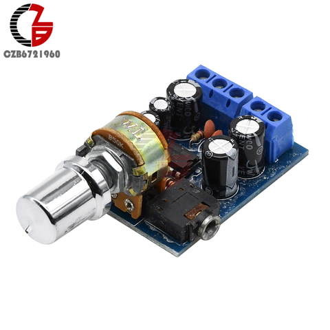 1W*2 TDA2822M Stereo Audio Power Amplifier DC 1.8V-12V Mini 2 Channel Sound Amplifier for Car Subwoofer 5V 12V Volume Control ► Photo 1/6