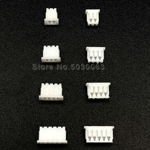 1.25mm 2/3/4/5/6/7/8/9/10/11/12p wire Connector 1.25 mm Pitch Terminal Housing Plastic case Plug socket PCB Rubber shell Female ► Photo 1/6