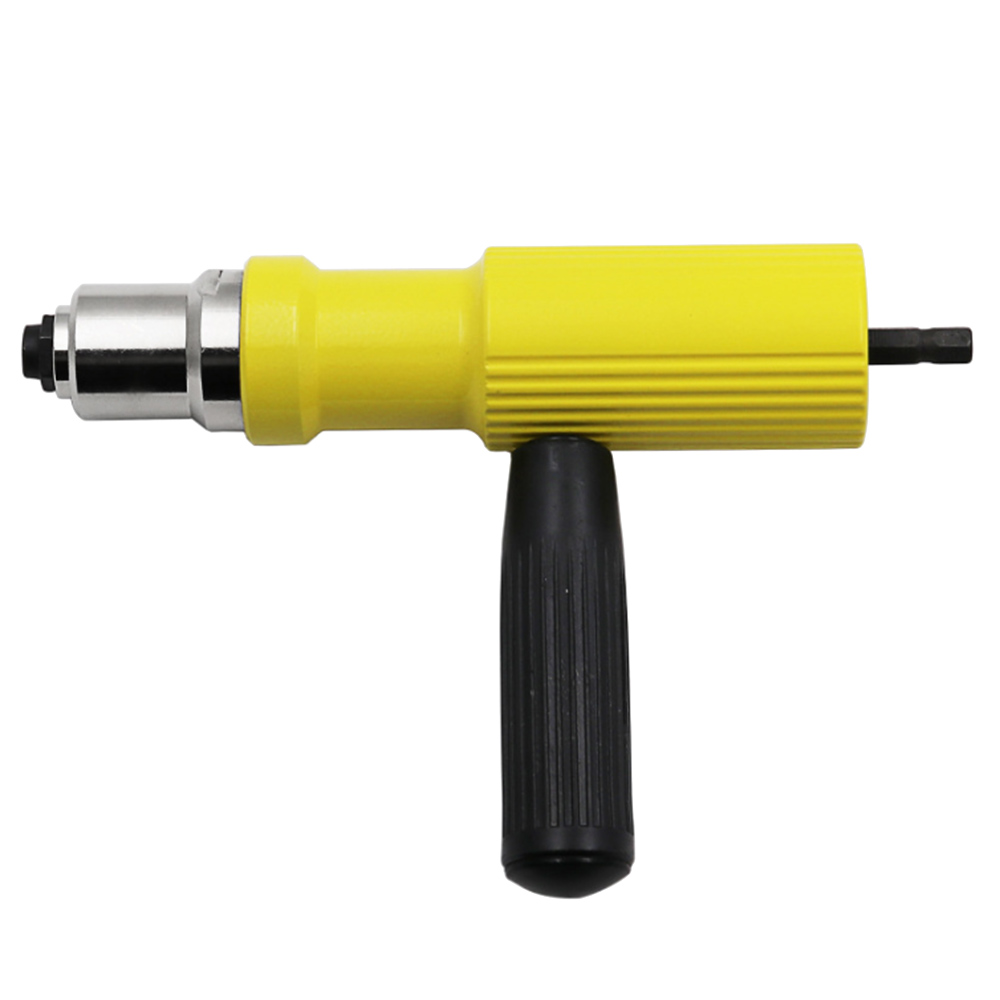 Rivet Gun Drill Adaptor Insert Riveting Adapter for Cordless Drill