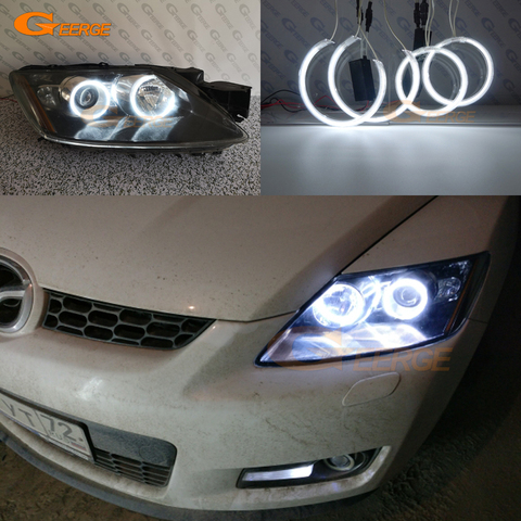 For Mazda CX-7 cx 7 2006 2007 2008 2009 2010 2011 2012 Excellent Ultra bright CCFL Angel Eyes kit halo rings ► Photo 1/6