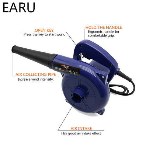 1pc Vacuum Computer Cleaner Electric Industrial Air Blower Dust Blowing Dust Computer Dust Collector Air Blower 600W 220V Vacuum ► Photo 1/6