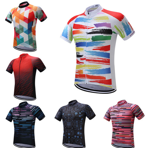 Summer Mens 2022 Pro Cycling Jersey Mountain Bike Sportswear Ropua Ciclismo Hombre Maillot Ciclismo Cycle Bicycle Top For MTB ► Photo 1/6