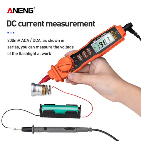 ANENG A3002 Digital Multimeter Pen Type 4000 Counts with Non Contact AC/DC Voltage Resistance Diode Continuity Tester Tool ► Photo 1/6