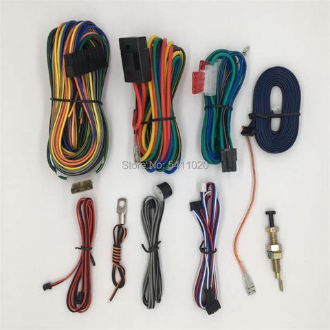 B9 Complete harness, cables, wires For Original Russian Engine Start Starline B9 2-way car alarm system ► Photo 1/1