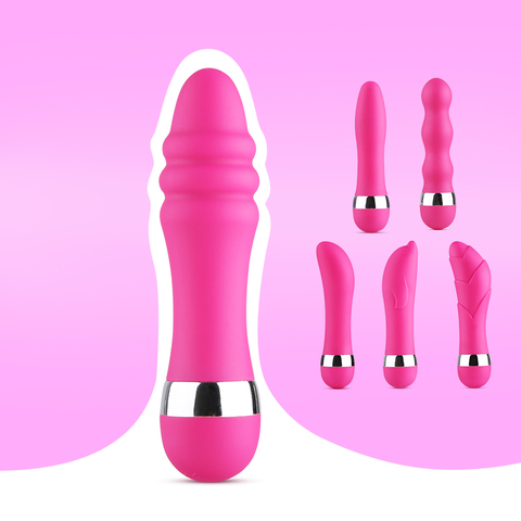 Female Mini Bullet Vibrator Wand Massager Clit G Spot Vibrator Magic AV Vibrating Dildo Sex Product Adult Sex Toys for Women ► Photo 1/6