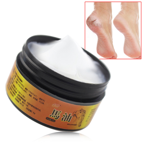 Horse Oil Feet Cream Heel Cream for Foot Feet Mask Itch Blisters Anti-chapping Peeling Repair for Foot Care Cream Pedicure 45g ► Photo 1/6