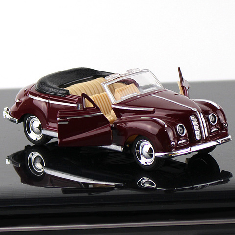 Simulation Model of Vintage Car Autobahn Polizei Classic Car Model Off-Road Metal Ornament Birthday Cake Ornaments ► Photo 1/5