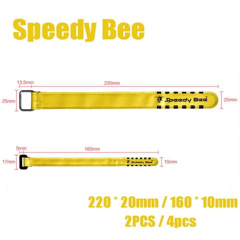 RunCam Speedybee Speedy Bee  Magic Tape Tie Battery Strap Ribbon Belt 220*20mm /160*10mm Cable Holder for DIY RC Drone FPV ► Photo 1/5