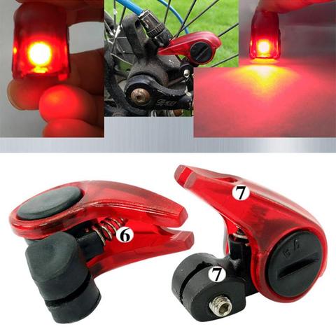 Dusver Vermelden kleding stof Mountain Bike Brake Light Safety Road Bike Warning LED Light Folding MTB  Cycling Suitable for V Brakes Automatic Control - Price history & Review |  AliExpress Seller - Outdoor visual world Store | Alitools.io