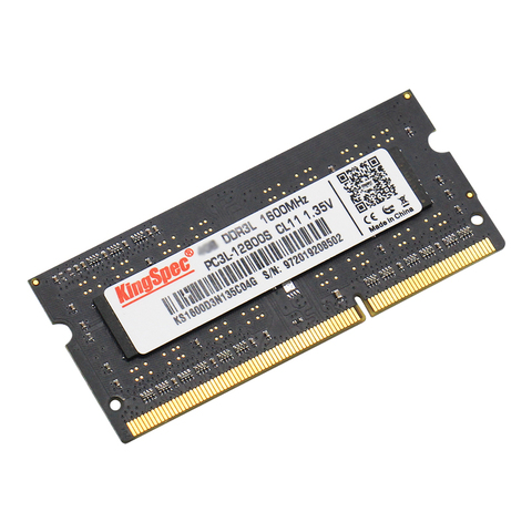 KingSpec ddr3 8GB 4GB RAM Memoria Ram For Laptop ddr 3 1600MHz ram ddr3L 1.35V  4gb 8gb Notebook ► Photo 1/6