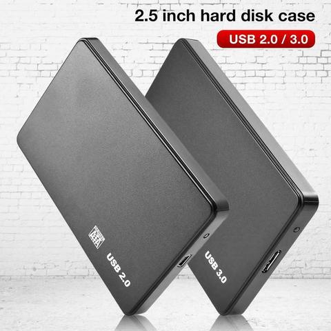 USB 3.0/2.0 5Gbps 2.5inch Portable SATA External Transmission Closure HDD Hard Enclosure Disk Case Box External Hard Disk for PC ► Photo 1/6