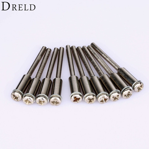 10Pcs Dremel Accessories  Cut-Off Wheel Holder Polishing Mandrel 2.35mm Shank Diamond Cutting Disc Arbor Mandrel For Rotary Tool ► Photo 1/5