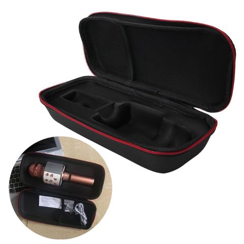 Microphone Storage Box Protective Bag Carrying Case Pouch Shockproof Travel Portable for ws858 ► Photo 1/6