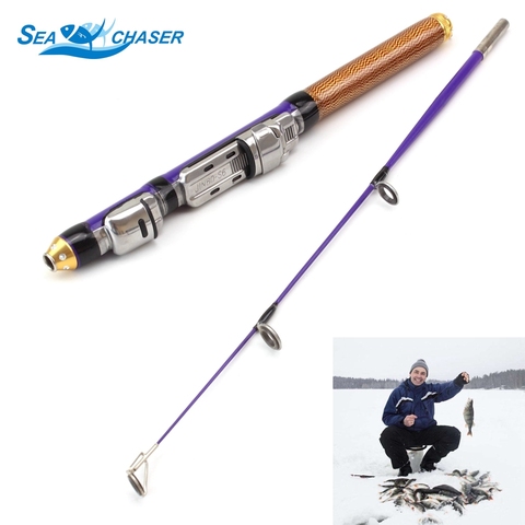 NEW Winter fishing Ice fishing rod 50cm 61g 2 Section carp fishing rod Fishing on board pole Free shipping ► Photo 1/6