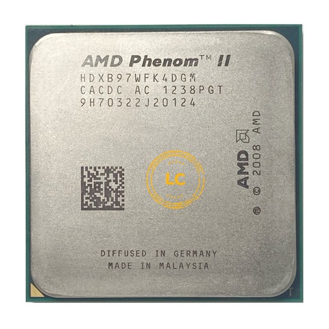 AMD Phenom II X4 B97 CPU/HDXB97WFK4DGM/AM2+&AM3/938pin/3.2G/95W/6M ► Photo 1/2