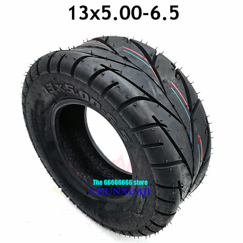 High Quality 13 Inch Go-Kart 13x5.00-6.5 Tubeless Tyre Vacuum Tire for Motorcycle FLJ K6 Electric Scooter Wheel Accessories ► Photo 1/6