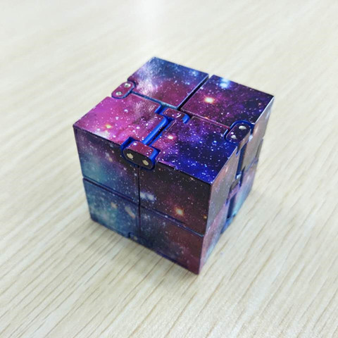 2022 New Trend Creative Infinite Cube Infinity Cube Magic Cube Office Flip Cubic Puzzle Stop Stress Reliever Autism Toys ► Photo 1/6