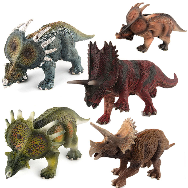 Jurassic Park Dinosaur Toys Model for Child Pentaceratops Dragon Toy ...