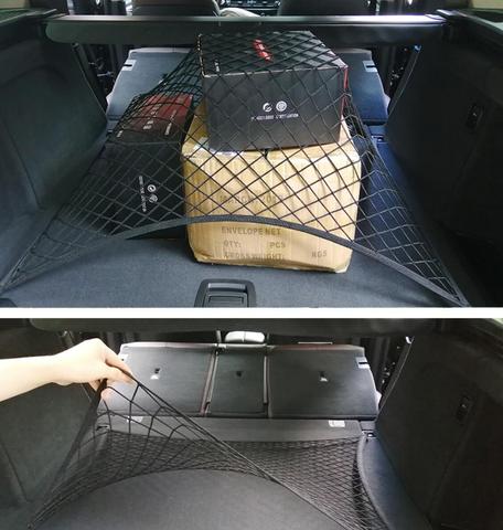 Car Trunk Envelope Net For BMW F20 F21 F31 G31 F11 E61 E60 X1 F48 X2 F39 X3 G01 F25 E83 X4 G02 F26 X5 F85 F15 E70 X6 F86 F16 E71 ► Photo 1/5