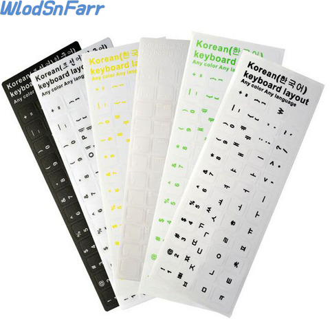 High Quality! Korean keypad label stickers, Eco-environment Plastic Korean keyboard stickers for Laptop/computer ► Photo 1/6