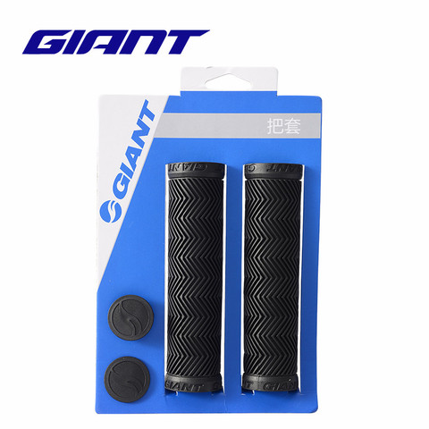 GIANT GBT-3 MTB Bicycle Grips for XTC Series Rubber Handlebar Grips Shock Absorbing Soft Mountain Bike Grips ► Photo 1/6