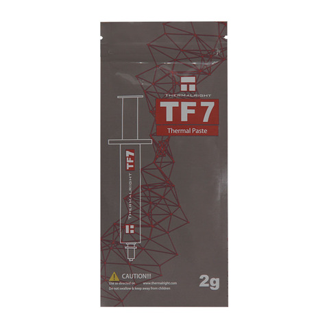 Thermalright TF7 2g 12.8 W/m.k high-end thermal grease for CPU GPU cooler long life, non-conductivity and high heat transfer ► Photo 1/4