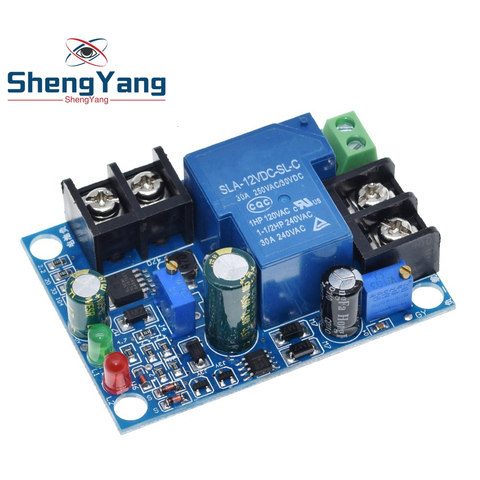 YX1708 Battery undervoltage charging control module Battery under-voltage and over-voltage 30A controller board ► Photo 1/6