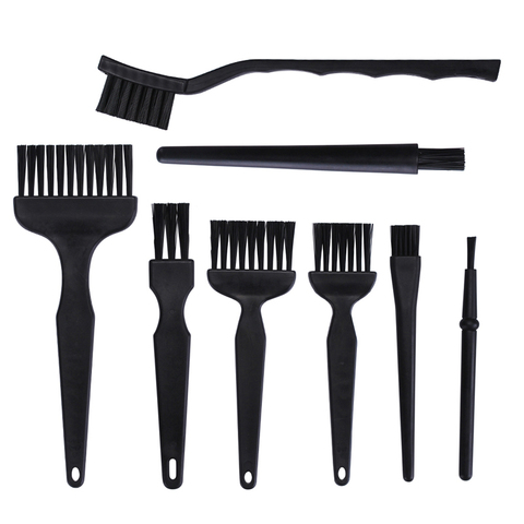 8pcs/lot ESD Safe Anti Static Brush Set Cleaning Tool for Mobile Phone Tablet PCB BGA Repair Work ► Photo 1/3