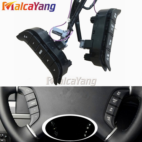 Left + Right Wheel Switch Audio Radio Control For Mitsubishi Pajero 2007 2008 2009 2010 2011 2012 2013 2014 2015 2016 ► Photo 1/6