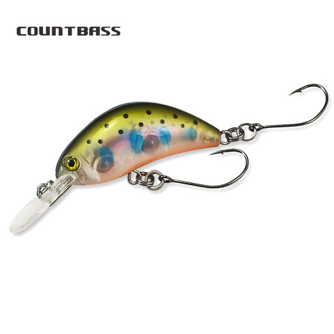 1pc, Crank Bait Plastic Hardbaits 40mm, Fishing Lures, Crankbait,  Wobblers, Freshwater Fish Lure ► Photo 1/6