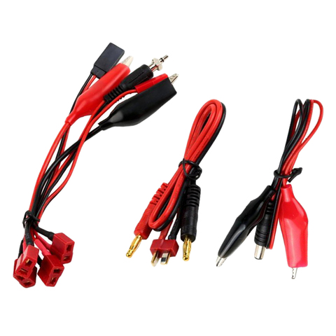 RC Cable Set T Plug to Banana Connector for IMAX B6 B6AC Charger Spare Parts Quick Charge ► Photo 1/6